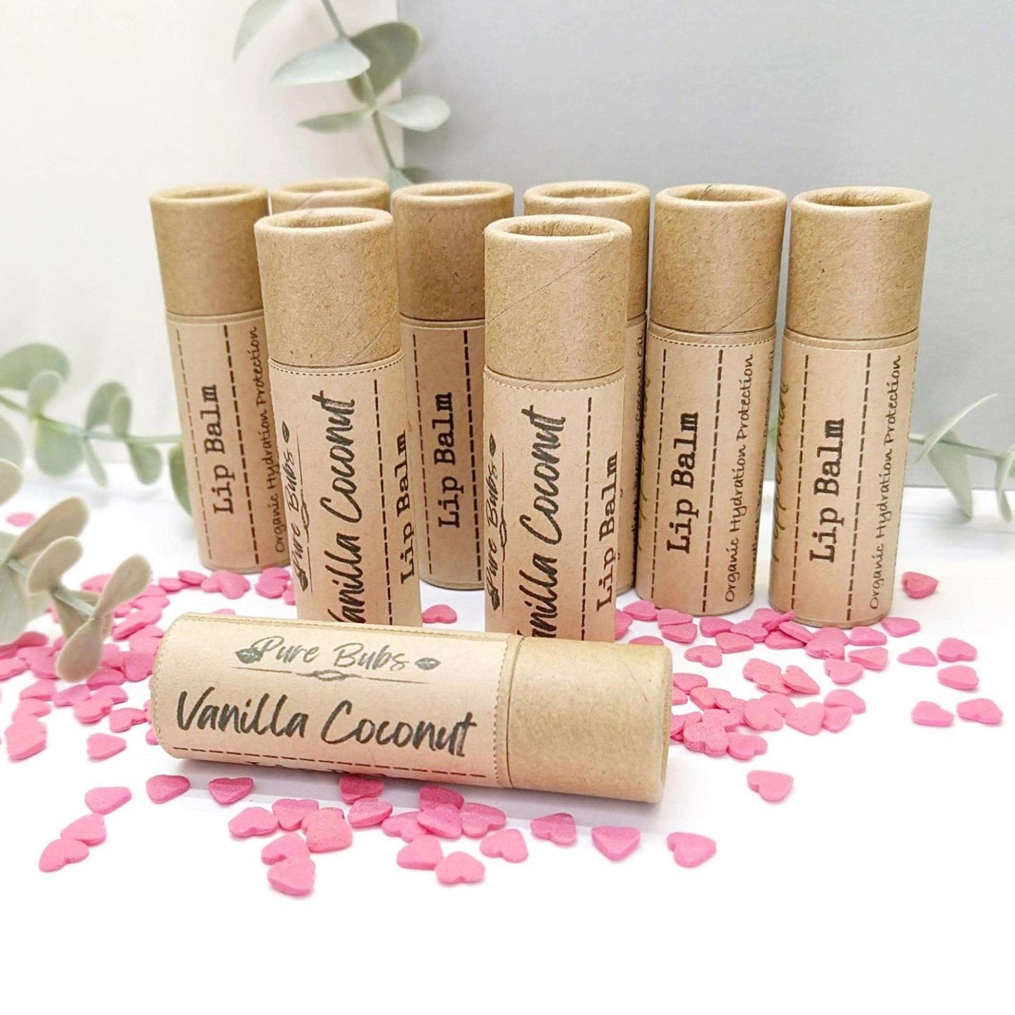 Vanilla Coconut Natural Lip Balm-PureBubs