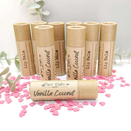 Vanilla Coconut Natural Lip Balm-PureBubs